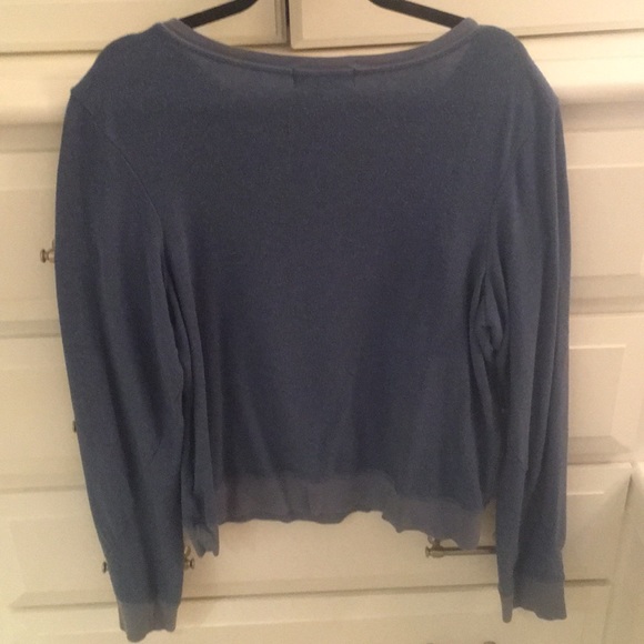 Wildfox sweatshirt romper with glitter gold heart - Picture 6 of 6